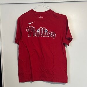 Nike Red Phillies Graphic Tee (McCutchen)
